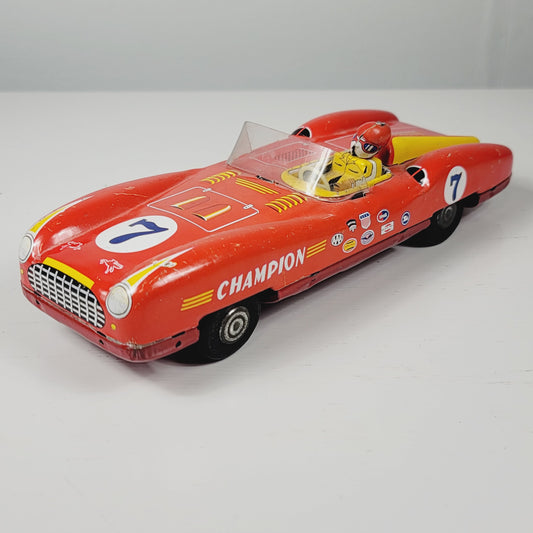 S&E Suzuki & Edwards Japan Tin Litho Friction Race Car
