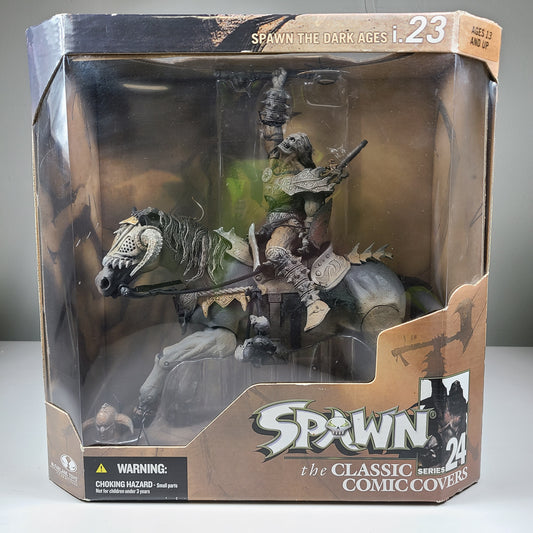 Spawn The Dark Ages Series 24 i.23 Black Knight & Battle Horse McFarlane