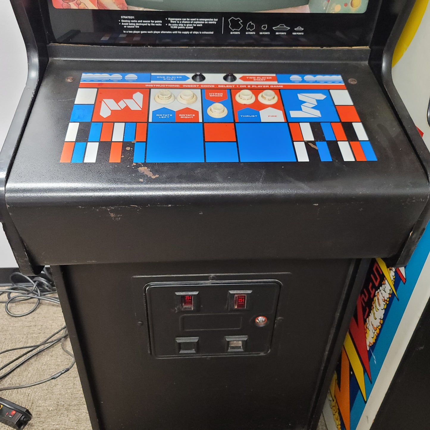 Astroids Atari Arcade Game