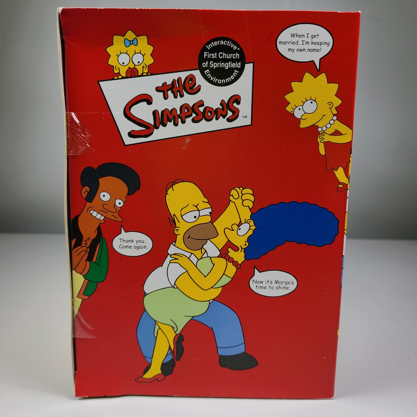 The Simpsons First Church of Springfield Reverend Lovejoy Playset New 2001