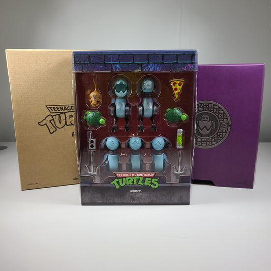 TMNT Ultimate's Mousers 5 Pack Wave 6 Super7 Action Figure with box