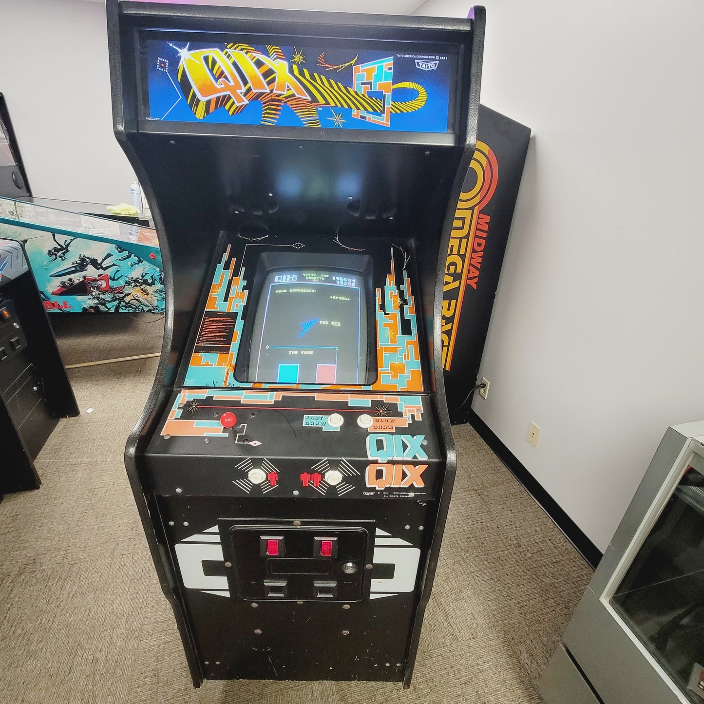 Qix Arcade Game