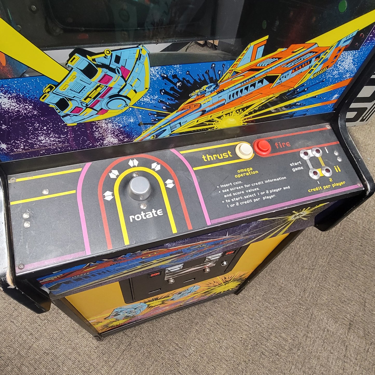 Omega Race Arcade Game Project