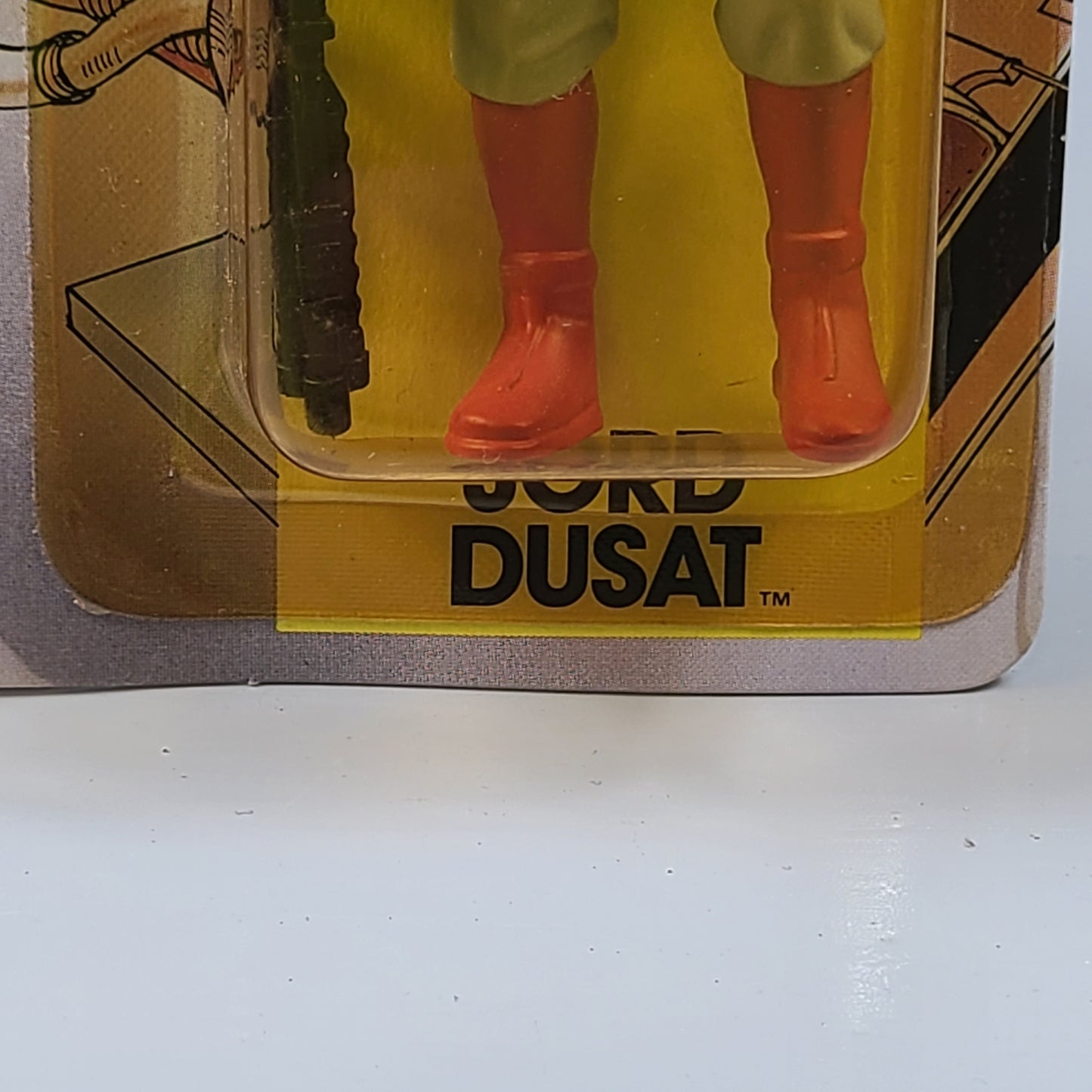 Jord Dusat Droids TV Action Figure Sealed Un-punched 1985 Kenner Star Wars