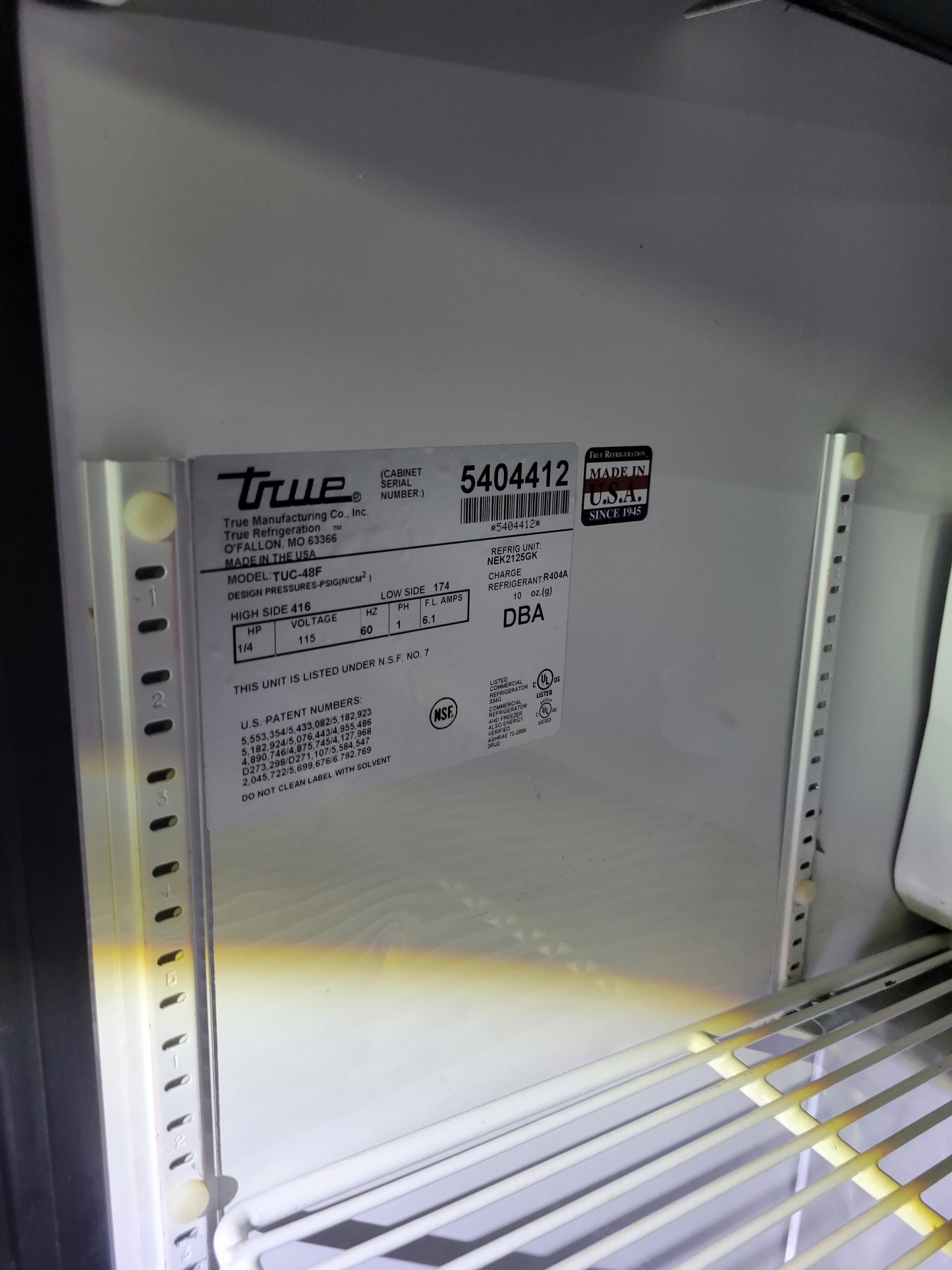 Under Counter Freezer True TUC-HC48 2 Door