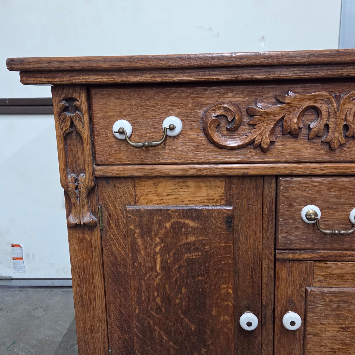Antique Oak Sideboard
