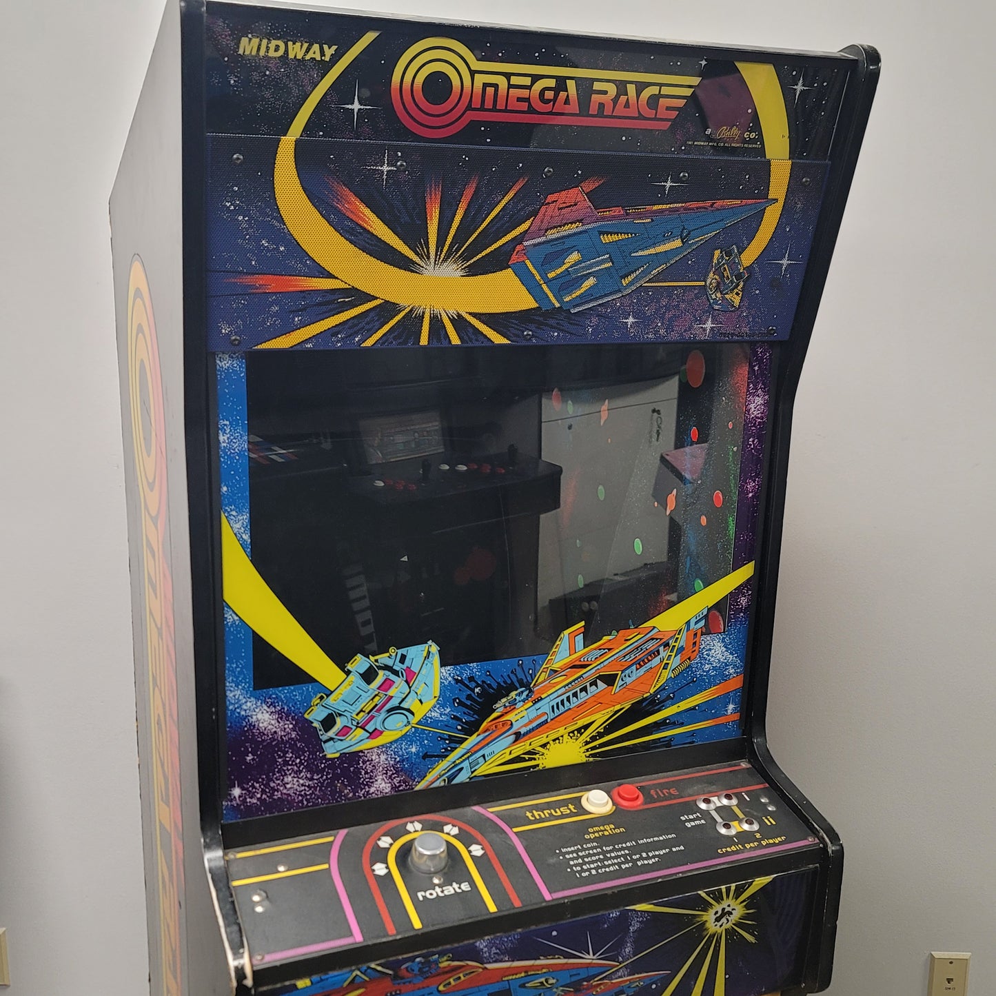Omega Race Arcade Game Project