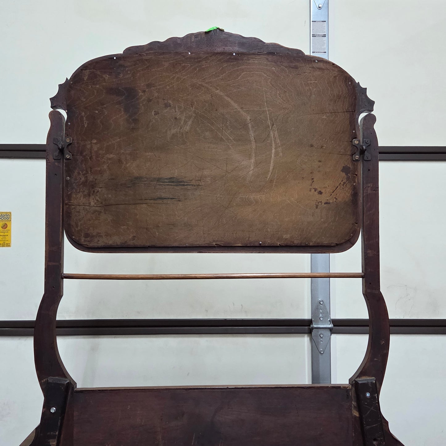 Antique Black Walnut Dresser With Mirror