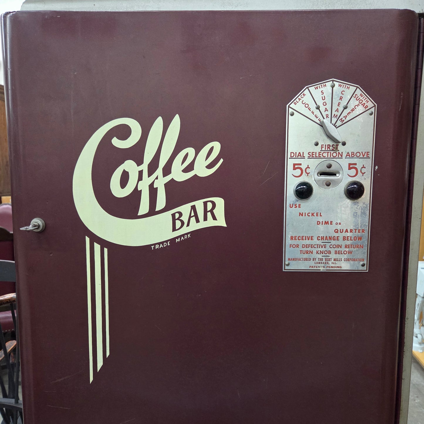 Mills Coffee Bar Model 200 Vending Machine
