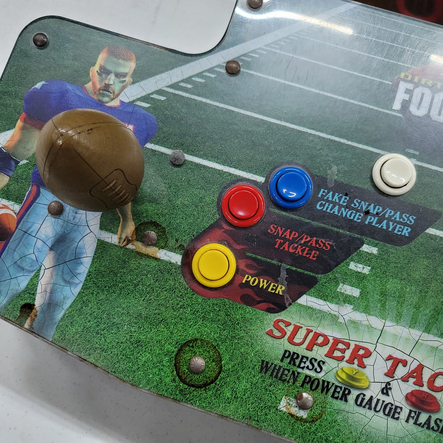 Dirty Pigskin Football Atomswave Sammy Arcade Bundle