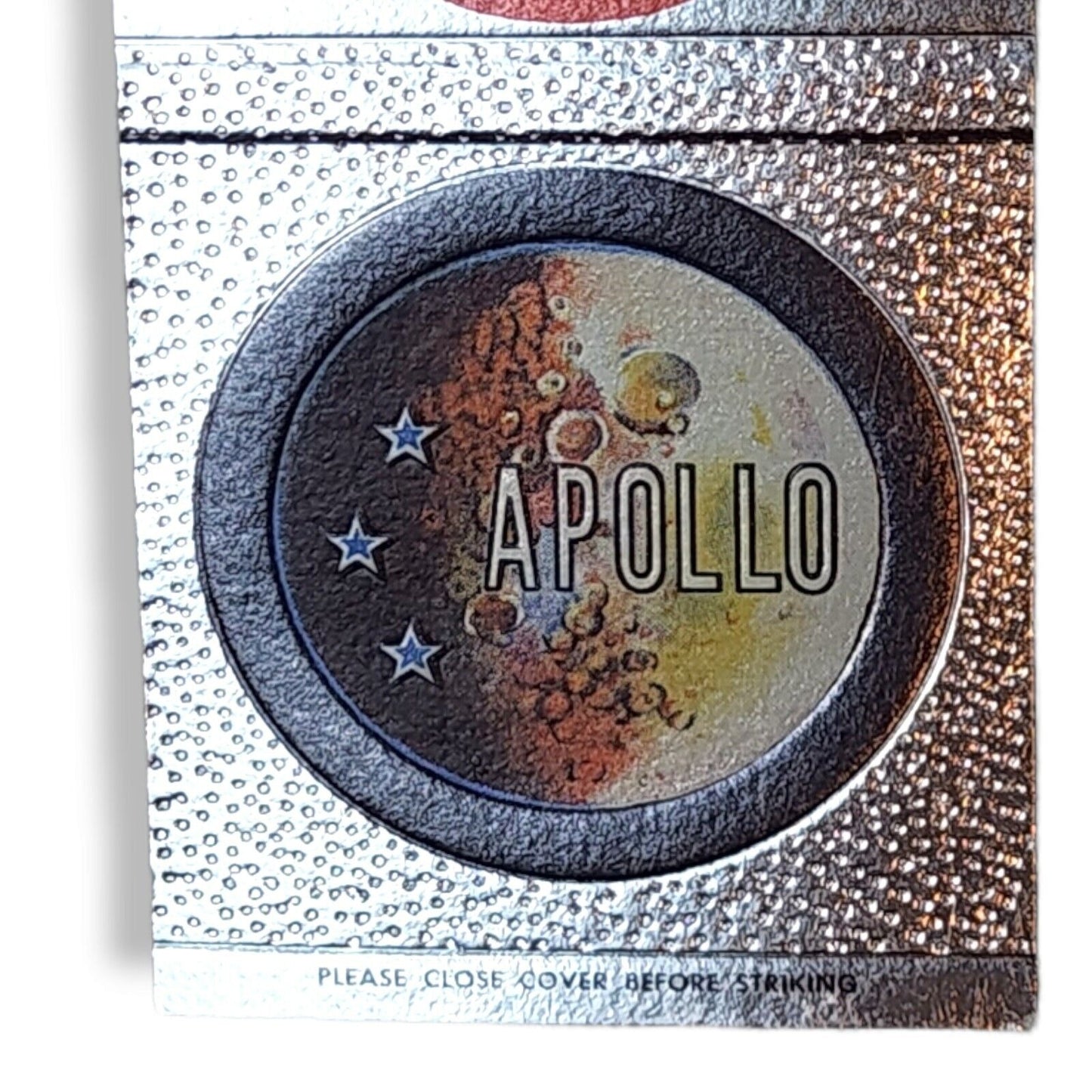 Vtg Apollo 9 Matchbook Cover Only Factory Sample Apollo IX RCA