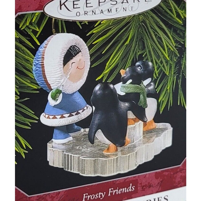 Frosty Friends 1998 Hallmark Ornament Keepsake #19 in The Series Vintage