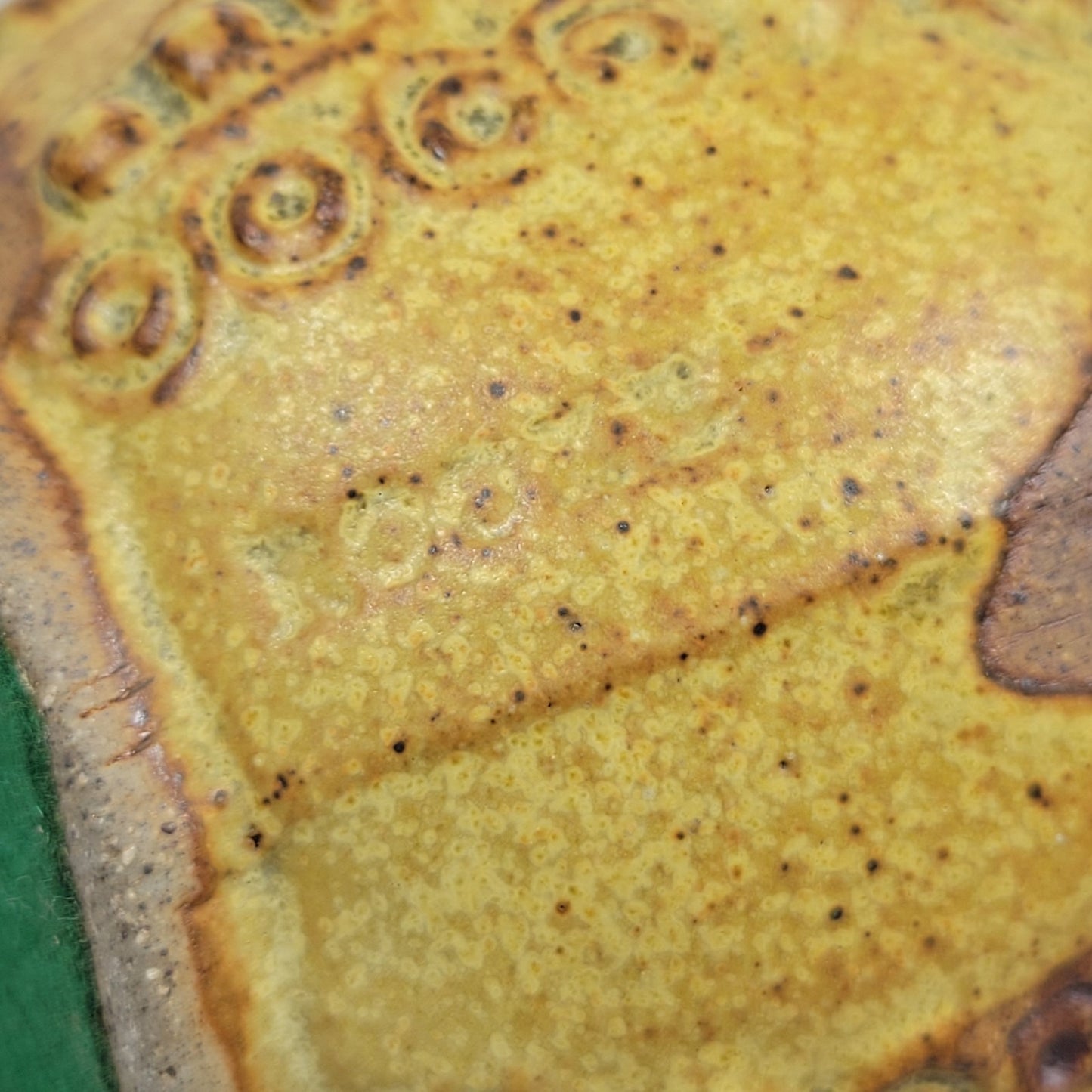 Vase Bernard Rooke Vintage Mid-Century English Brutalist Pottery Signed 4"