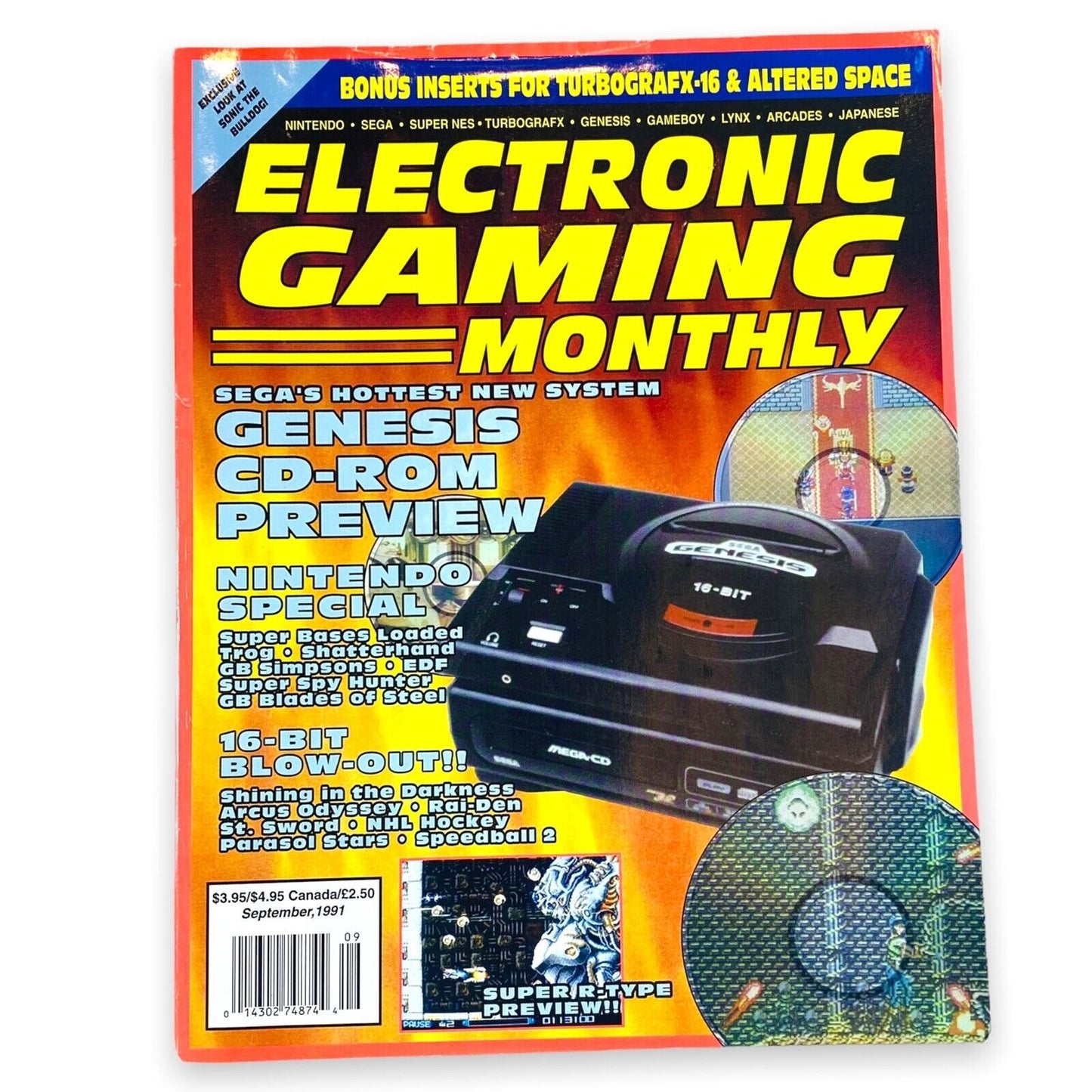 Electronic Gaming Monthly September 1991 Sega Genesis Edition # 26