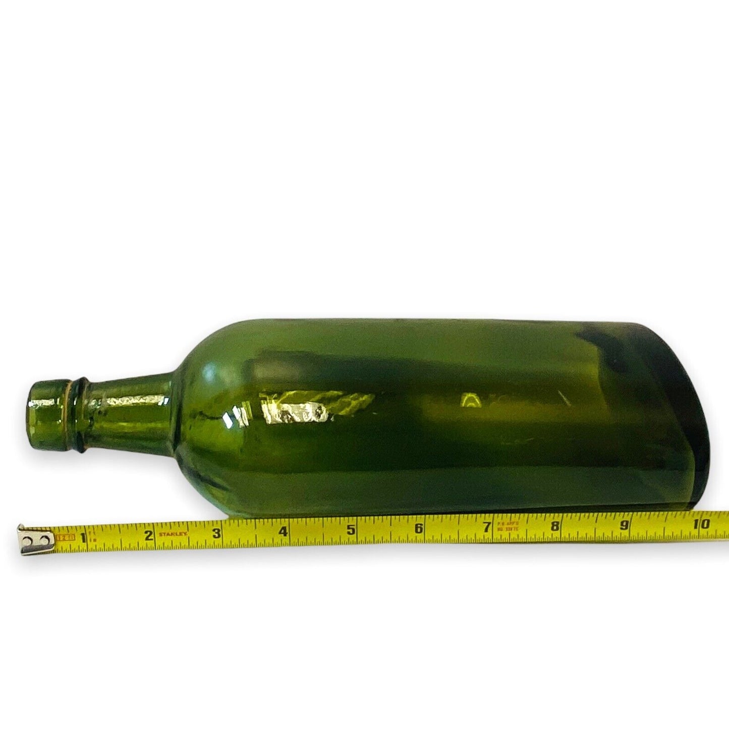 Maclachlan's Iona Green Scotch Whiskey Liquor Bottle Glasgow Scotland 10.25"