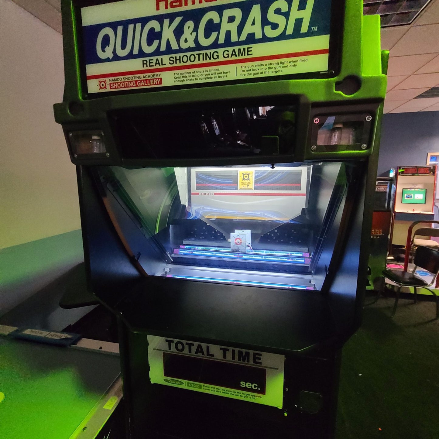 Quick & Crash Shooting Gallery Arcade