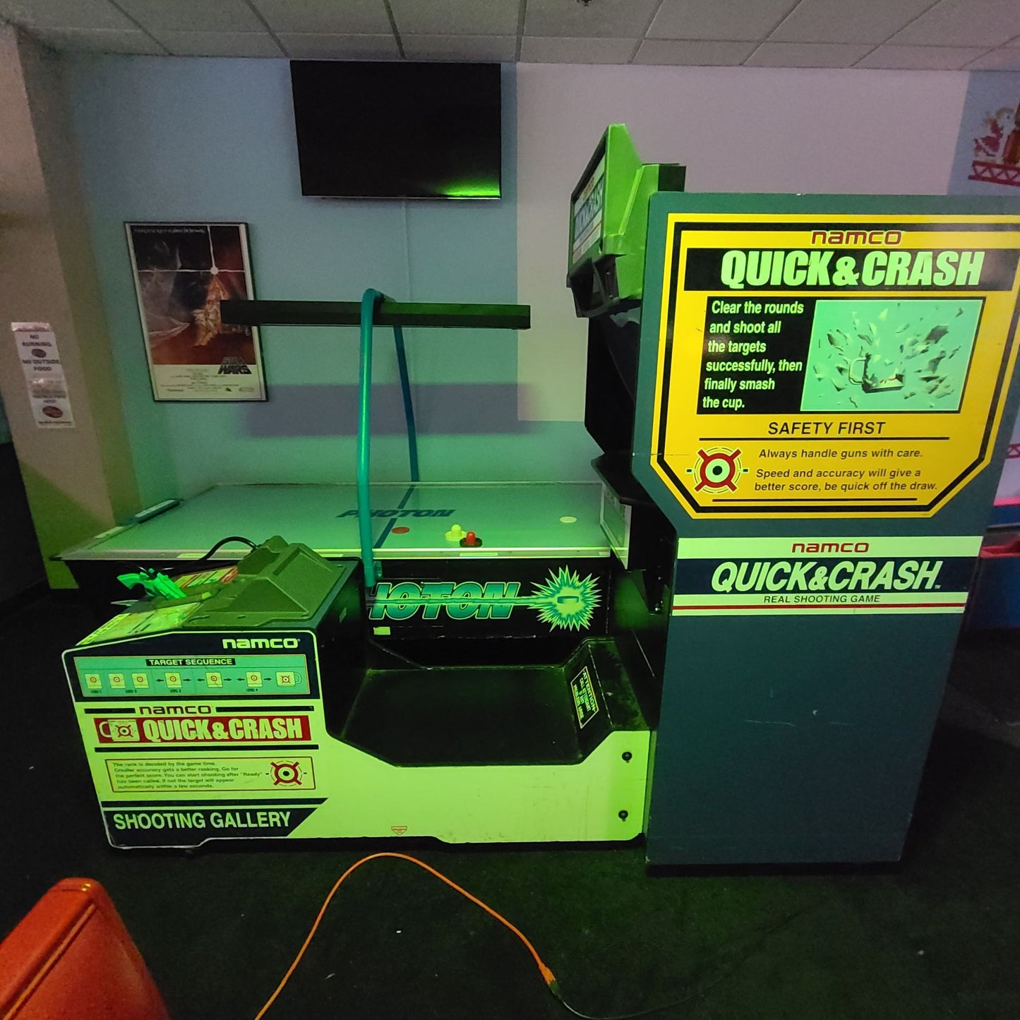 Quick & Crash Shooting Gallery Arcade