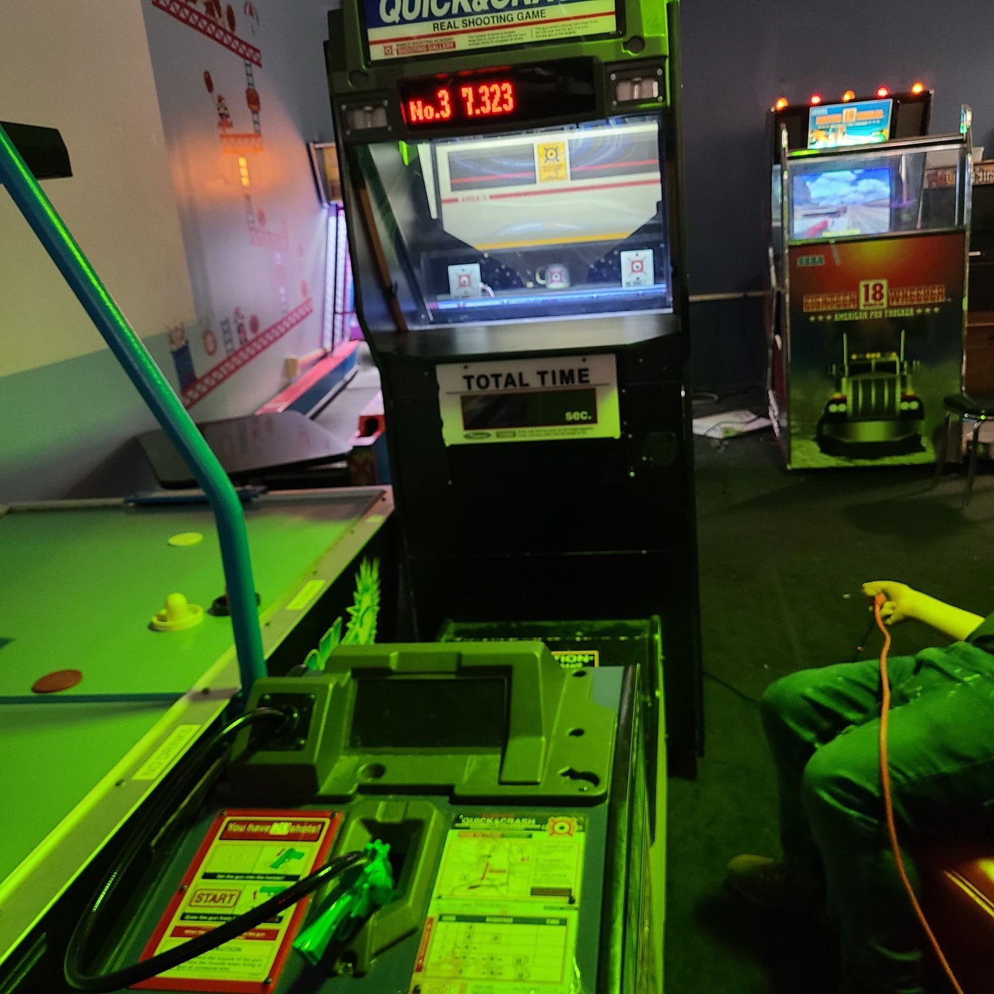 Quick & Crash Shooting Gallery Arcade