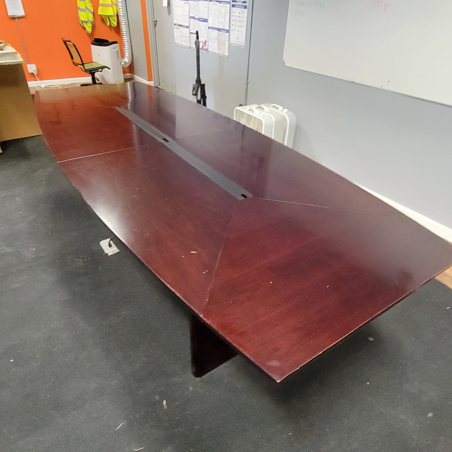 Large Wood Conference Table