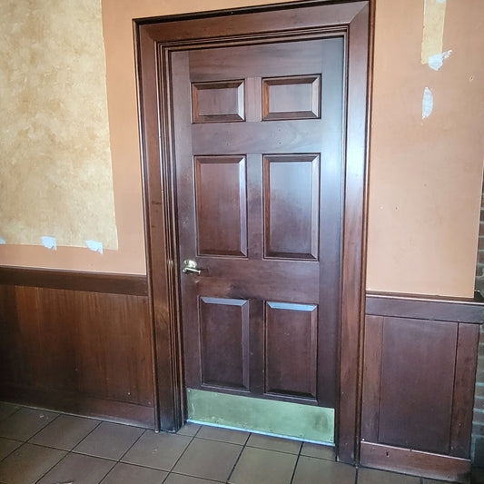 Six Panel Wood Door