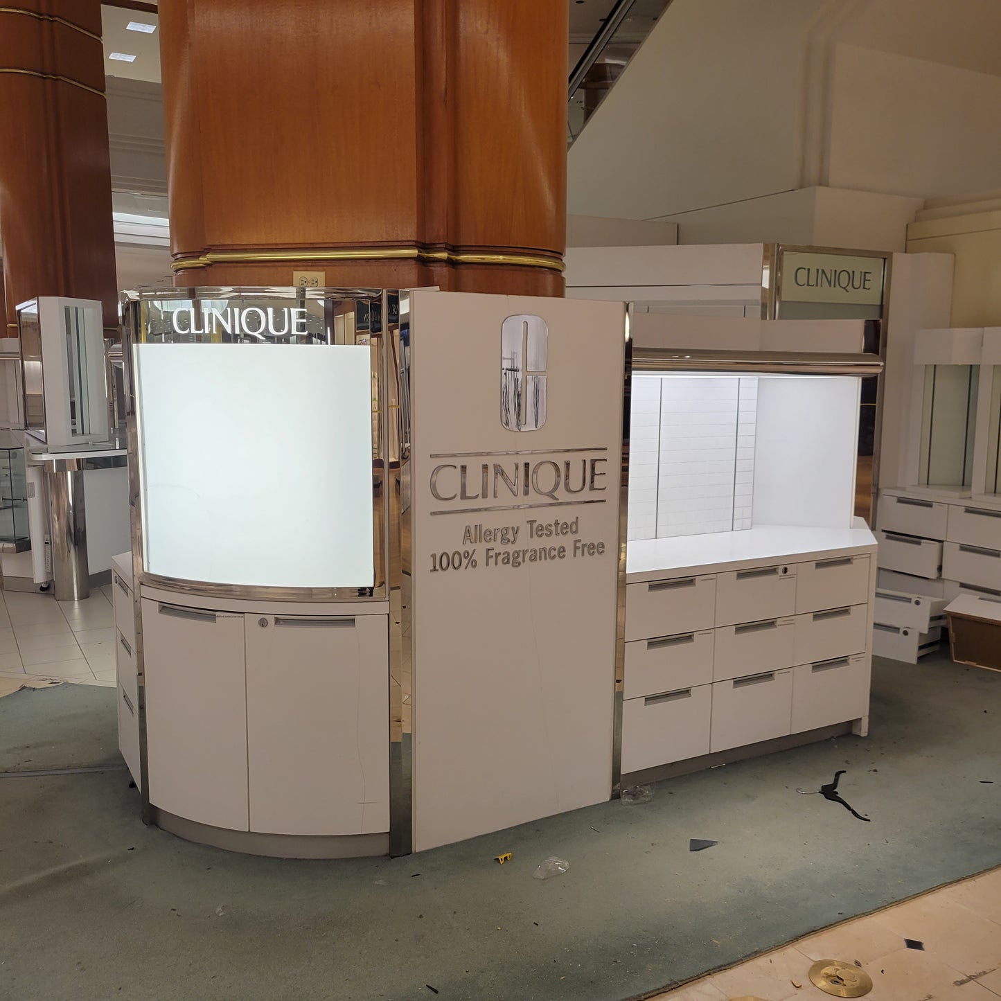 Large Clinique Display